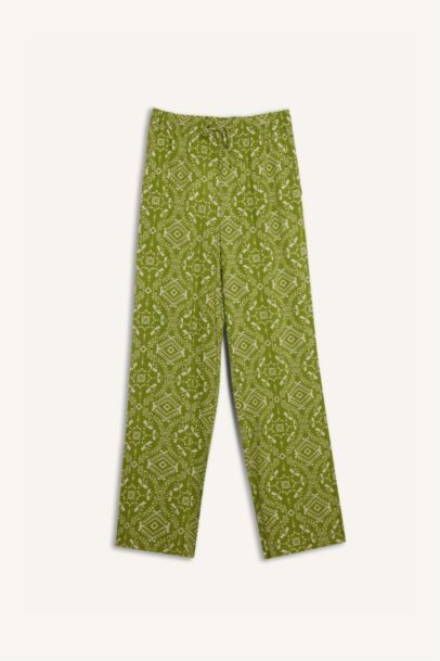 Regular Fit Regular Hem Trousers