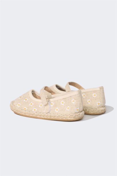 Girl Flat Sole Espadrille Shoes