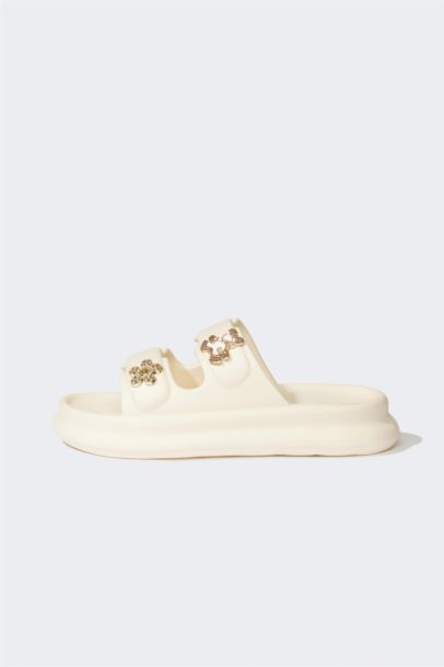 Woman Flat Sole Eva Slippers