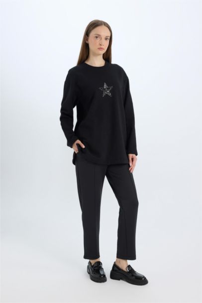 Pantalon en Scuba à Coupe régulière