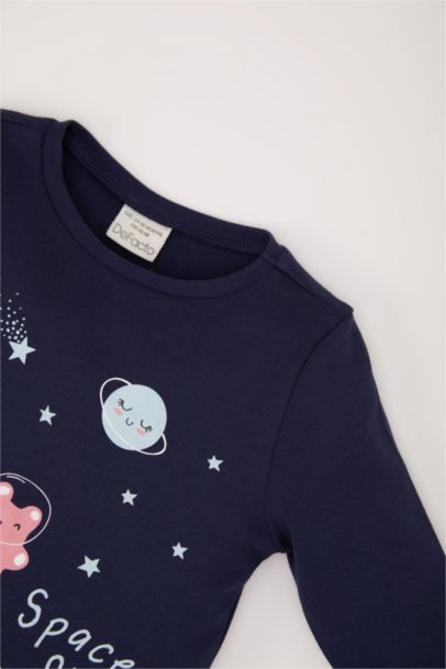 Ensemeble Pyjama à manches longues et pantalon pour bébé fille