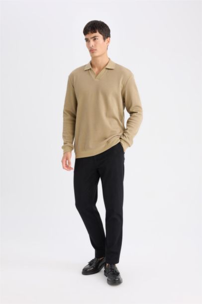 Tailored Regular Fit Basic Trousers