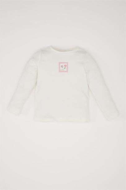 Baby Girl Floral T-Shirt Jumpsuit 2 Piece