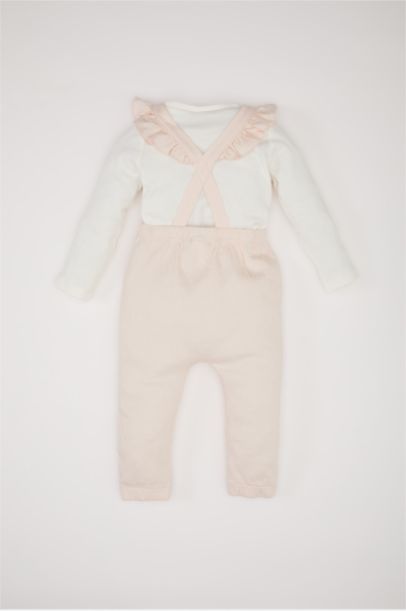 Baby Girl Floral T-Shirt Jumpsuit 2 Piece