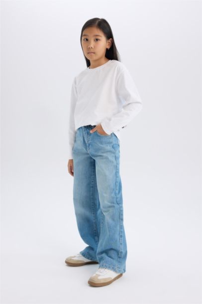 Girl Wide Leg Jeans