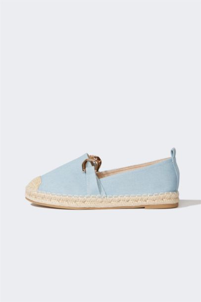 Woman Flat Sole Espadrille Shoes