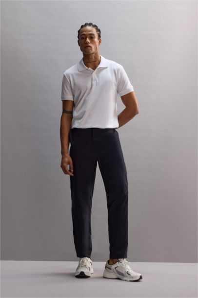 بنطرون رياضي منسوج سليم فيت ستاندارت من DeFactoFit