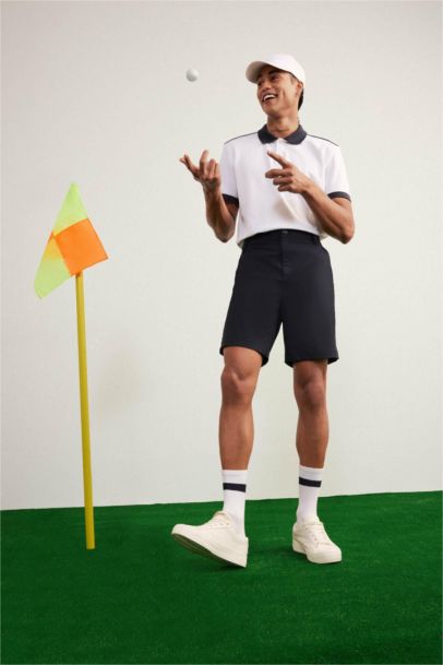 DeFactoFit узкий крой спортивные текстильные шорты