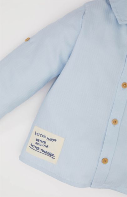 Chemise en jacquard pour bébé garçon