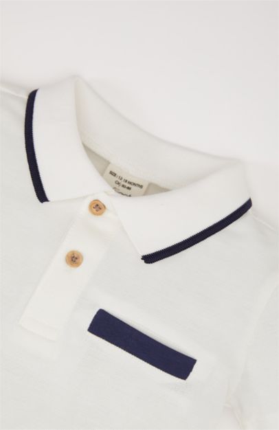 T-shirt polo en piqué pour garçon