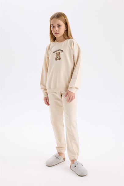 Girl Top Bottom 2 Piece Pajama Set