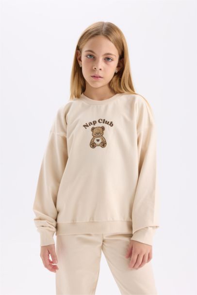 Girl Top Bottom 2 Piece Pajama Set