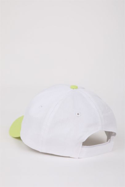 Woman Label Printed Woven Baseball Cap