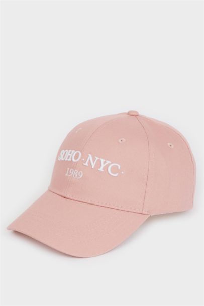 Woman Label Printed Woven Baseball Basketball Cap