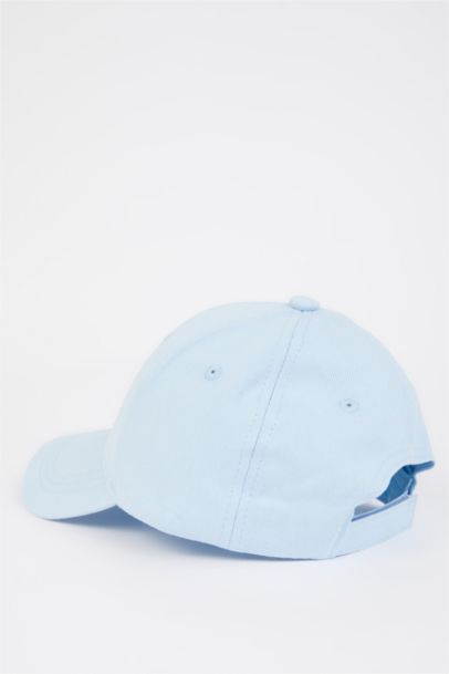 Woman Label Printed Woven Baseball Cap