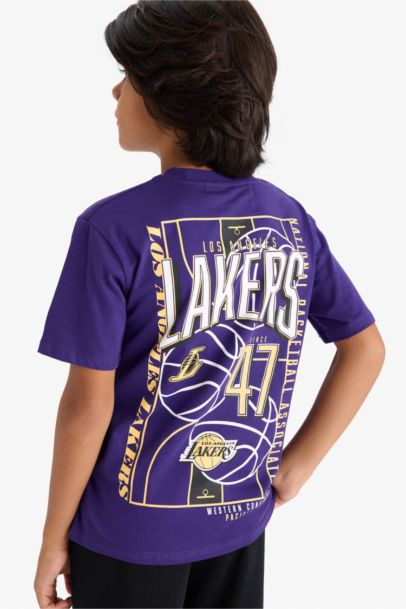 T-shirt NBA Los Angeles Lakers à manches courtes pour garçon