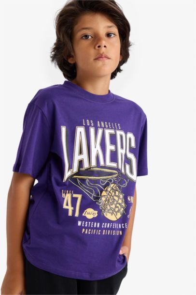 T-shirt NBA Los Angeles Lakers à manches courtes pour garçon