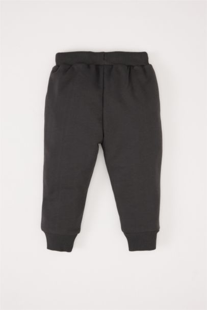 بنطرون بطبعة حيوانات قماش سميك قصة عادية