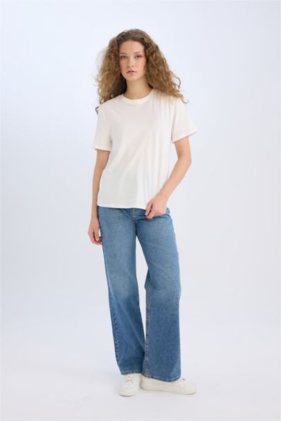 Regular Fit Crew Neck Short Sleeve T-Shirt