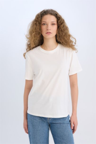 Regular Fit Crew Neck Short Sleeve T-Shirt