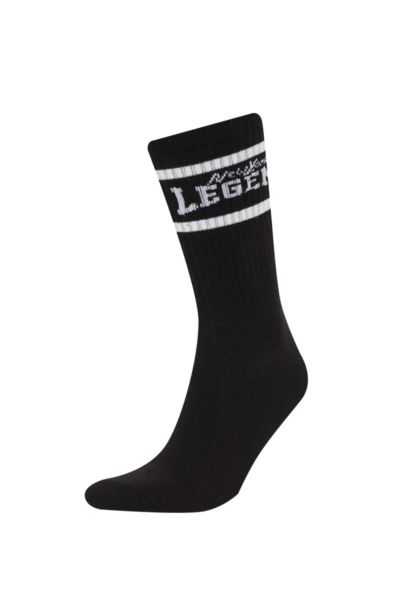 جوارب طويلة قطن - 3 قطع