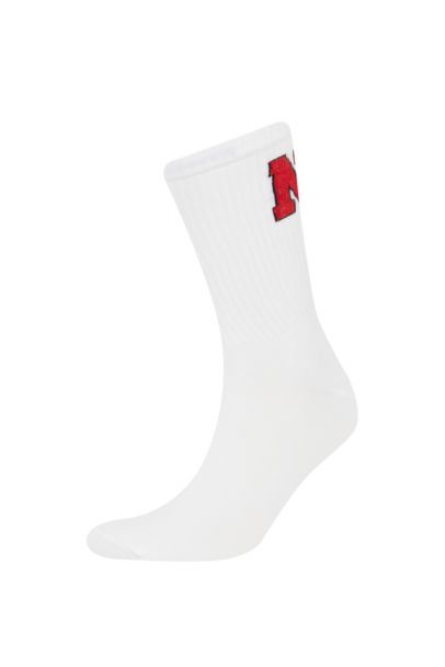 جوارب طويلة قطن - 3 قطع