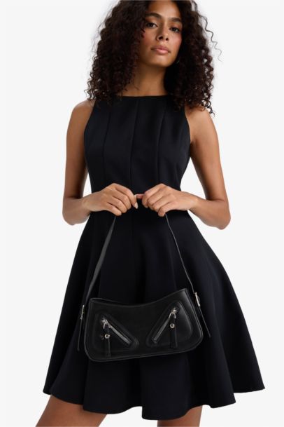 Faux Leather Shoulder bag