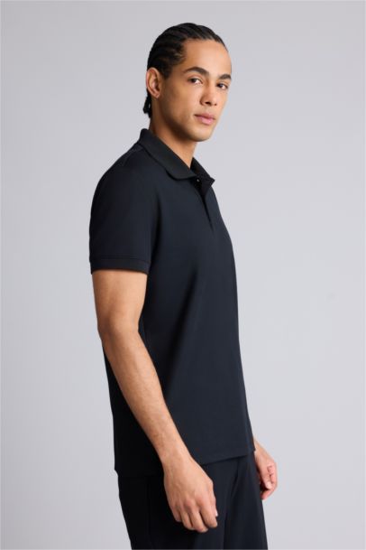 DeFactoFit Slim Fit Pique Polo T-Shirt