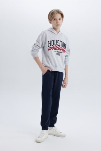 طقم اولادي سويت شيرت وسويت بانتس - قطعتين