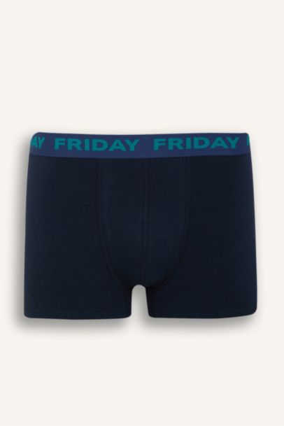 Regular Fit 3'lü Boxer