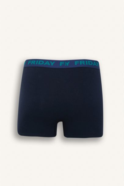 Regular Fit 3'lü Boxer