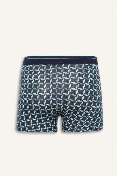 Regular Fit Baskılı 3'lü Boxer