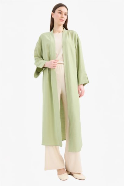 Kimono long à Coupe décontractée