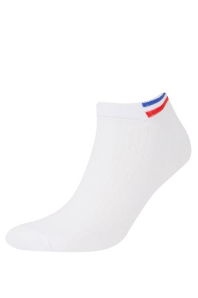 Erkek 3'lü Pamuklu Patik Çorap