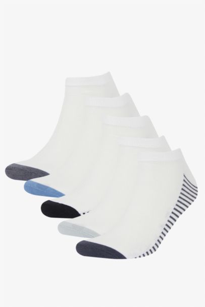 جوارب قصيرة قطن ولادي - 5 قطع