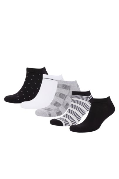 Boy 5 Piece Cotton Ankle Socks