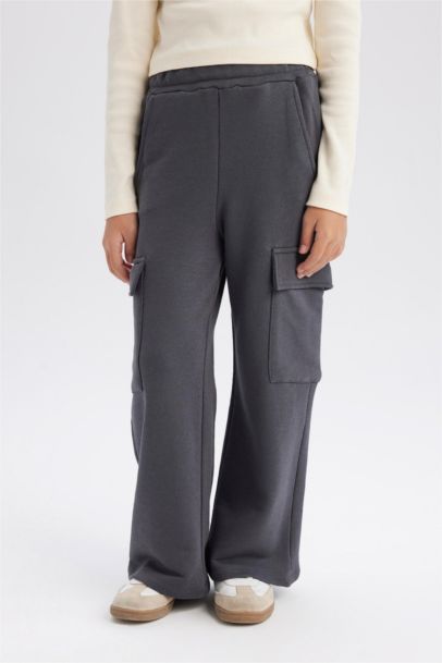 بنطلون سويت بانتس بناتي كارجو بجيب