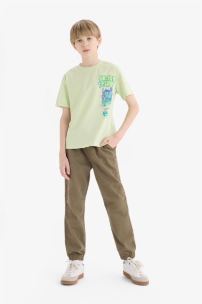 T-shirt à manches courtes Imprimé Col rond Garçon