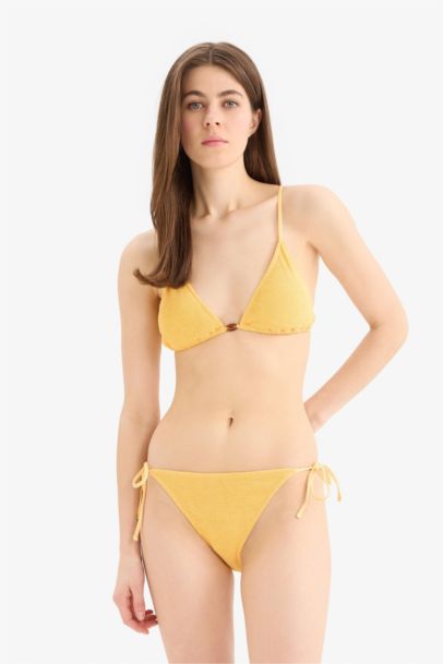Fall in Love Regular Fit Crepe Bikini Top