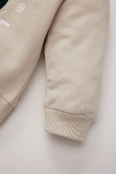 Sweatshirt imprimé à col rond pour bébé garçon