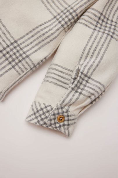 سيت ولادي قميص كاروهات وبنطلون - قطعتين