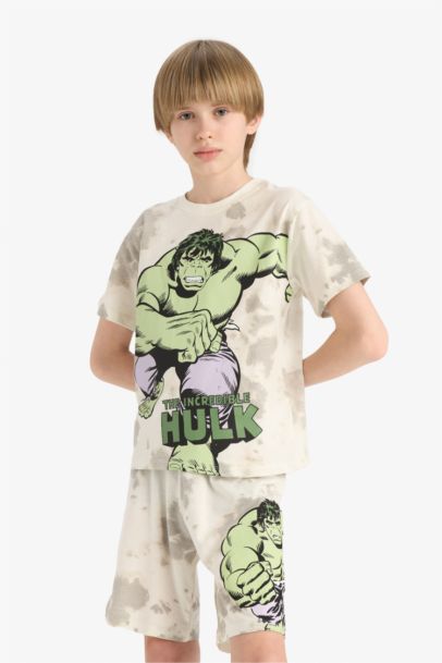 Ensemble Pyjama Marvel Comics de T-shirt et Short pour garçon
