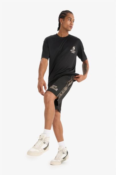 NBA Chicago Bulls Standart Fit Kısa Paça Şort