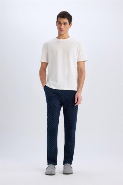 Regular Fit Printed Knitted Bottoms