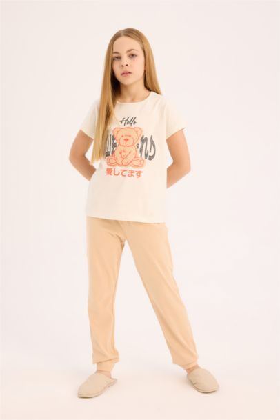 Girl Regular Fit 2 Piece Pajama Set