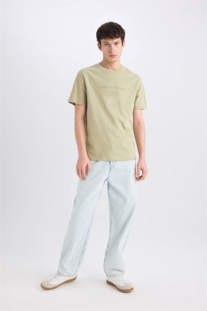 Regular Fit Crew Neck Short Sleeve T-Shirt