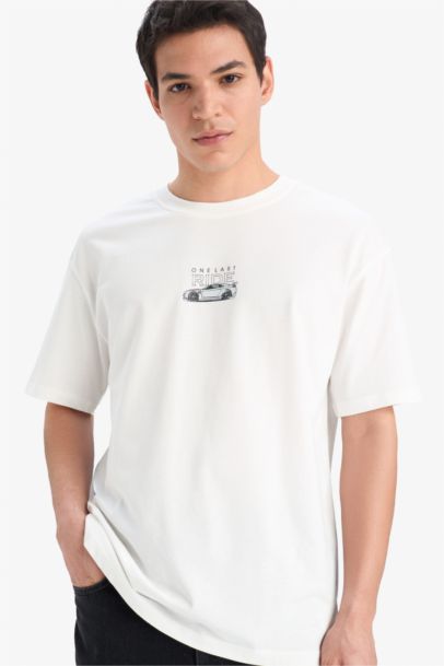 Fast & Furious Boxy Fit Printed Short Sleeve T-Shirt