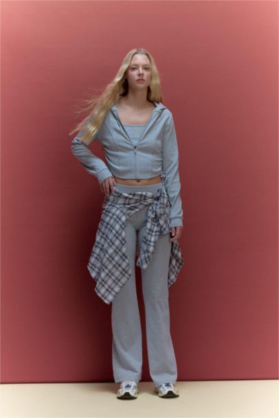 Pantalon de survêtement patte d'éléphant Coupe évasée