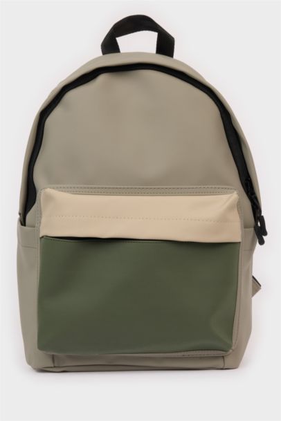 Erkek Suni Deri Sırt Çantası