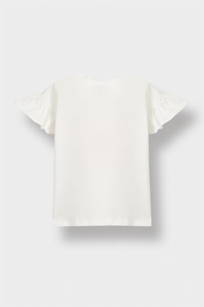 تيشيرت بيبي بناتي نص ردن بطبعة ممتعة قصة عادية